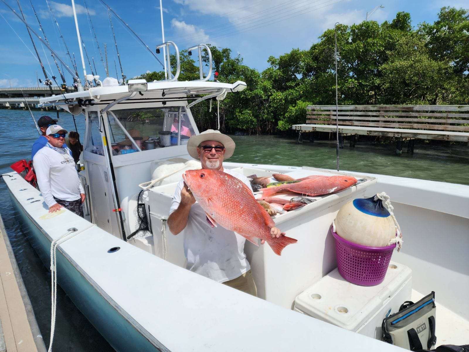 Red Snapper Boat Catch | Floridafishing.Net